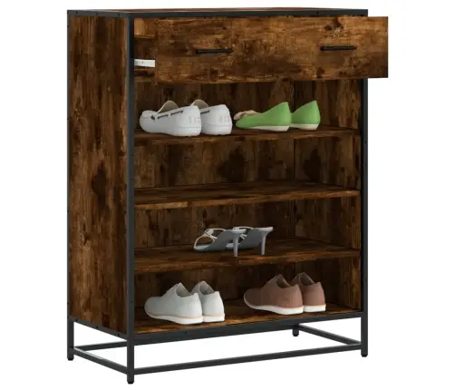 Jalatsikapp, Suitsutatud Tamm, 75X38X97,5 cm Tehispuit