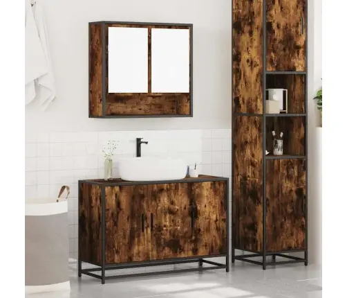 2-Daļīgs Vannasistabas Mēbeļu Komplekts, Inženierijas Koks Vidaxl