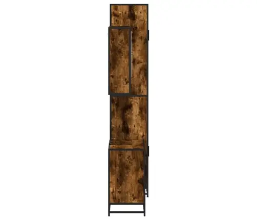 3-Daļīgs Vannasistabas Mēbeļu Komplekts, Ozolkoka Krāsa Vidaxl