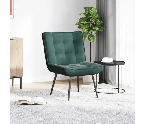 Lõõgastav Tool Tumeroheline 64X74X84 Cm Velvet