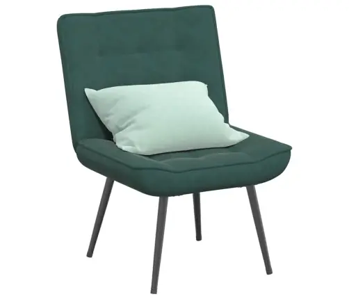 Lõõgastav Tool Tumeroheline 64X74X84 Cm Velvet