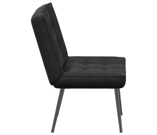 Relaksējošais Krēsls Melns 64X74X84 Cm Samts Vidaxl