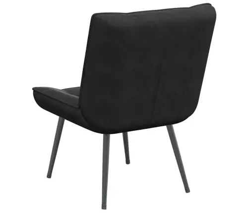 Relaksējošais Krēsls Melns 64X74X84 Cm Samts Vidaxl