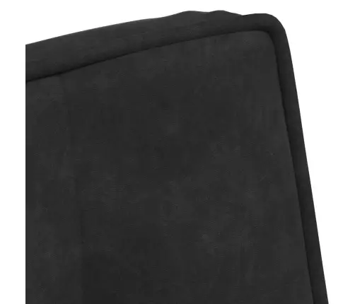 Relaksējošais Krēsls Melns 64X74X84 Cm Samts Vidaxl