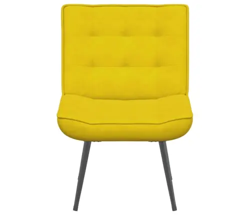 Lõõgastav Tool Kollane 64X74X84 Cm Velvet