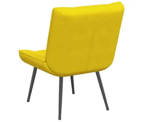 Lõõgastav Tool Kollane 64X74X84 Cm Velvet