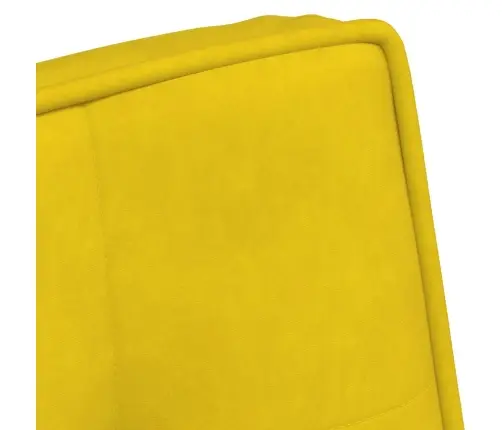 Lõõgastav Tool Kollane 64X74X84 Cm Velvet