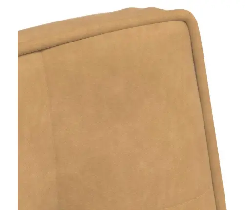 Poilsio Kėdė, Rudos Spalvos, 64X74X84cm Aksomas