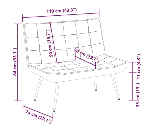 Pink, Must, 110X74X84 cm Samet