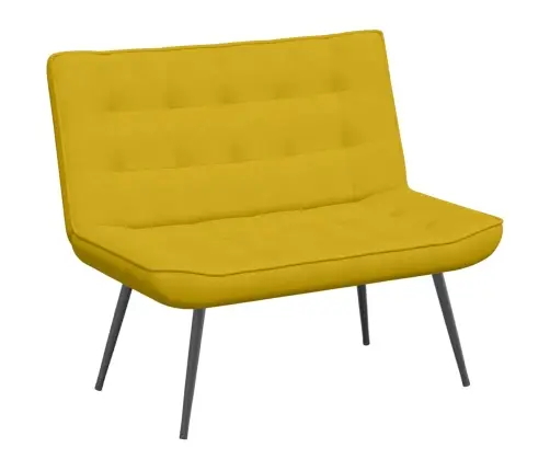 Pink, Kollane, 110X74X84 cm Samet