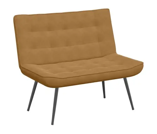 Sols, 110X74X84 Cm, Brūns Samts Vidaxl