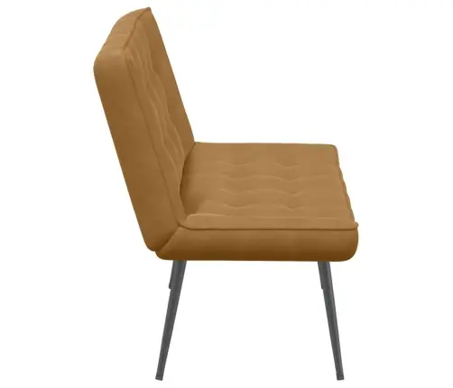 Sols, 110X74X84 Cm, Brūns Samts Vidaxl