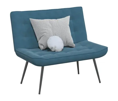 Sols, 110X74X84 Cm, Zils Samts Vidaxl