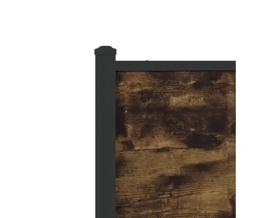 Gultas Rāmis Bez Matrača, Metāls, 150X200 M, Ozolkoka Imitācija Vidaxl