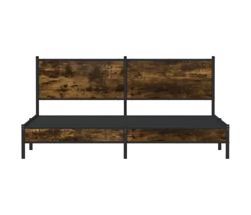 Lovos Rėmas Be Čiužinio, Dūminio Ąžuolo, 180X200cm Metalas
