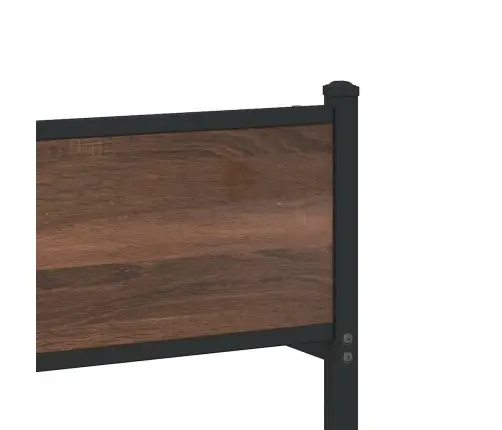 Lovos Rėmas Be Čiužinio, Rudas Ąžuolo, 180X200cm Metalas