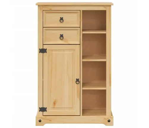 Vonios Spintelė Corona, 70X33X110cm Pušies Medienos Masyvas