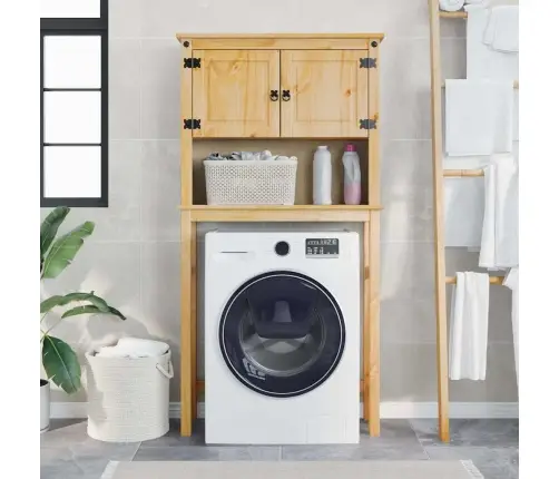 Skapis Virs Veļasmašīnas Corona, Priedes Masīvkoks Vidaxl