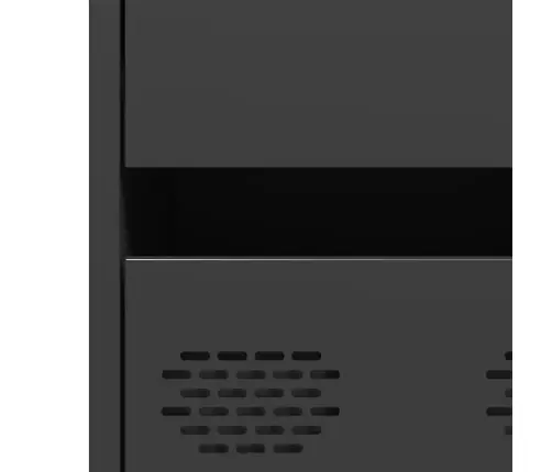 Kõrge Kapp, Must, 68 X 39 X 101,5 cm Teras