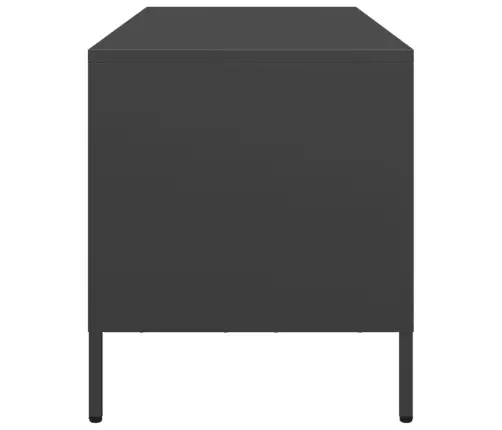 Telerikapp, Must, 101,5X39X43,5 cm Külmvaltsitud Teras