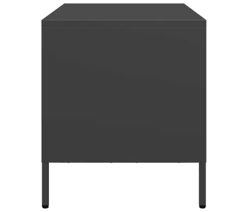 Tv Skapītis, Melns, 68X39X43,5 Cm, Auksti Velmēts Tērauds Vidaxl