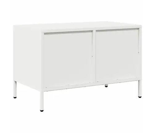 Tv Skapītis, Balts, 68X39X43,5 Cm, Auksti Velmēts Tērauds Vidaxl