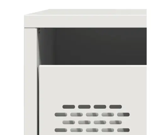 Naktsskapīši 2 Gab Balti 35X39X43,5 Cm Tērauds Vidaxl