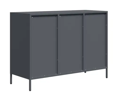 Šoninė Spintelė, Antracito, 101,5X39X73,5cm Plienas