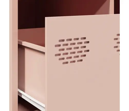 Kafijas Galdiņš, Rozā, 101,5X50X43,5 Cm, Auksti Velmēts Tērauds Vidaxl Kafijas Galdiņš, Rozā, 101,5X50X43,5 Cm, Auksti Velmēts Tērauds Vidaxl