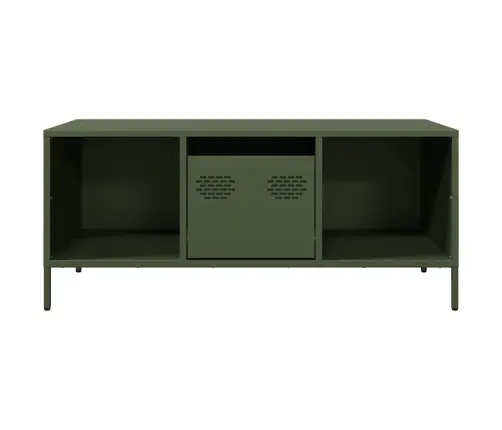 Kafijas Galdiņš, 101,5X50X43,5 Cm, Auksti Velmēts Tērauds Vidaxl