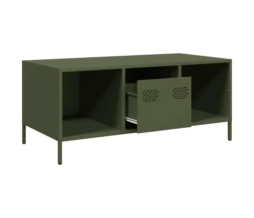 Kafijas Galdiņš, 101,5X50X43,5 Cm, Auksti Velmēts Tērauds Vidaxl