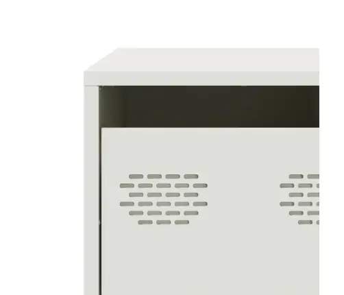 Kavos Staliukas Baltas 68,5X50X43,5 Cm Šaltai Valcuotas Plienas