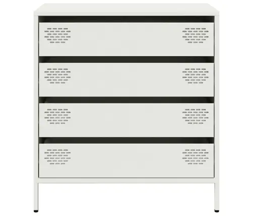 Šoninė Spintelė, Balta, 68X39X73,5cm Šaltai Valcuotas Plienas Šoninė Spintelė, Balta, 68X39X73,5cm Šaltai Valcuotas Plienas