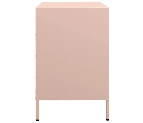 Puhvetkapp Roosa 68X39X58,5 Cm Külmvaltsitud Teras