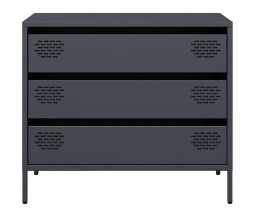 Šoninė Spintelė, Antracito, 68X39X58,5cm Plienas