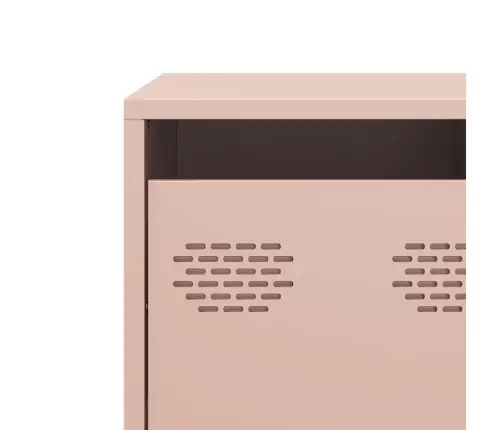 Tv Skapītis, Rozā, 101,5X39X43,5 Cm, Auksti Velmēts Tērauds Vidaxl