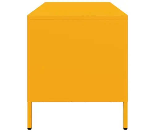 Telerikapp, Sinepikollane, 101,5X39X43,5 Cm Külmvaltsitud Teras