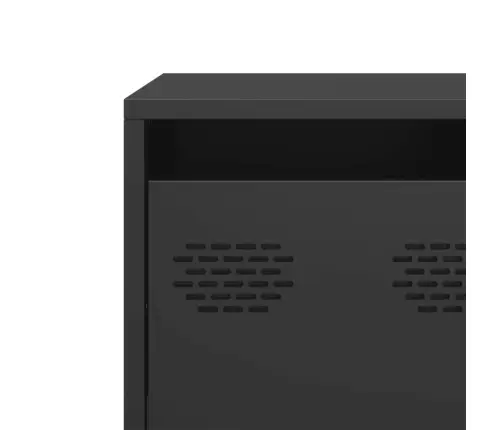 Telerikapp, Must, 135X39X43,5 cm Külmvaltsitud Teras