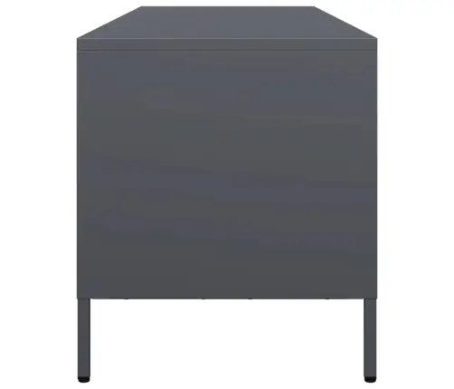 Televizoriaus Spintelė, Antracito, 135X39X43,5cm Plienas Televizoriaus Spintelė, Antracito, 135X39X43,5cm Plienas