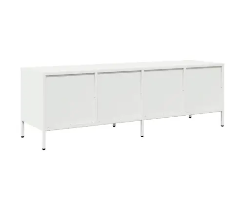 Tv Skapītis, Balts, 135X39X43,5 Cm, Auksti Velmēts Tērauds Vidaxl Tv Skapītis, Balts, 135X39X43,5 Cm, Auksti Velmēts Tērauds Vidaxl