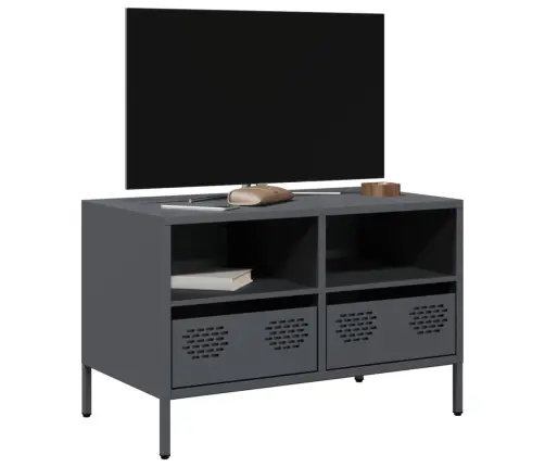 Tv Skapītis, Pelēks, 68X39X43,5 Cm, Auksti Velmēts Tērauds Vidaxl Tv Skapītis, Pelēks, 68X39X43,5 Cm, Auksti Velmēts Tērauds Vidaxl