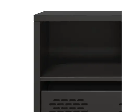 Tv Skapītis, Melns, 101,5X39X43,5 Cm, Auksti Velmēts Tērauds Vidaxl Tv Skapītis, Melns, 101,5X39X43,5 Cm, Auksti Velmēts Tērauds Vidaxl