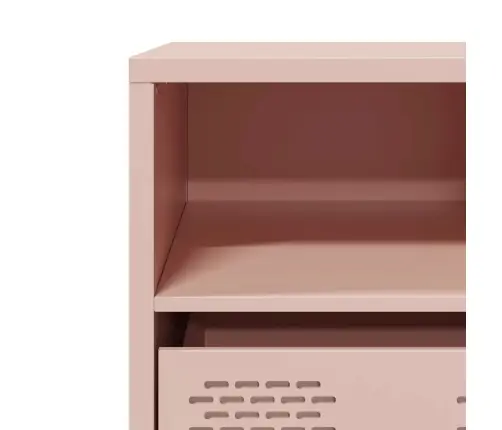 Tv Skapītis, Rozā, 101,5X39X43,5 Cm, Auksti Velmēts Tērauds Vidaxl Tv Skapītis, Rozā, 101,5X39X43,5 Cm, Auksti Velmēts Tērauds Vidaxl