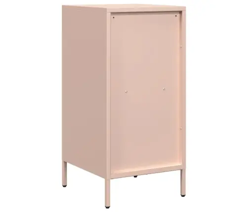 Kumode, Rozā, 35X39X73,5 Cm, Auksti Velmēts Tērauds Vidaxl Kumode, Rozā, 35X39X73,5 Cm, Auksti Velmēts Tērauds Vidaxl