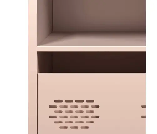 Kumode, Rozā, 35X39X73,5 Cm, Auksti Velmēts Tērauds Vidaxl Kumode, Rozā, 35X39X73,5 Cm, Auksti Velmēts Tērauds Vidaxl