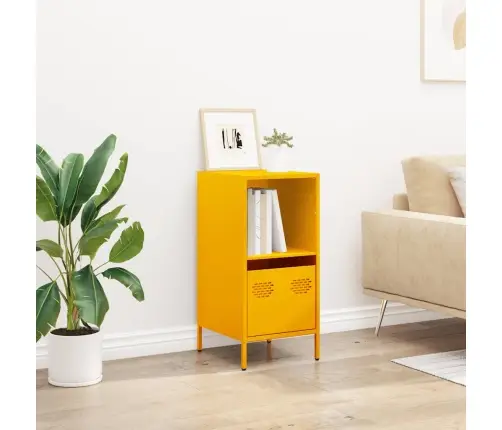 Indauja Garstyčių Geltona 35X39X73,5Cm Šaltai Valcuotas Plienas