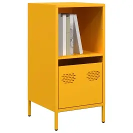 Indauja Garstyčių Geltona 35X39X73,5Cm Šaltai Valcuotas Plienas
