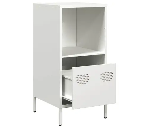 Kumode, Balta, 35X39X73,5 Cm, Auksti Velmēts Tērauds Vidaxl Kumode, Balta, 35X39X73,5 Cm, Auksti Velmēts Tērauds Vidaxl