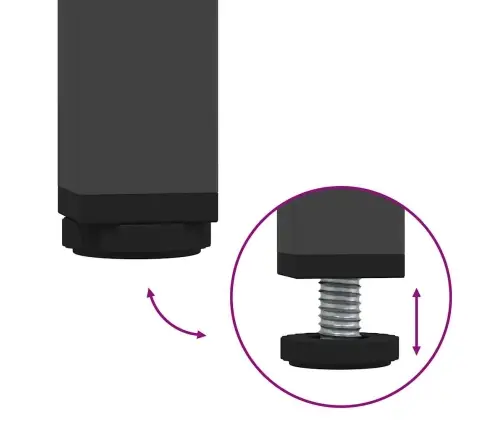 Kumode, Melna, 68X39X73,5 Cm, Auksti Velmēts Tērauds Vidaxl
