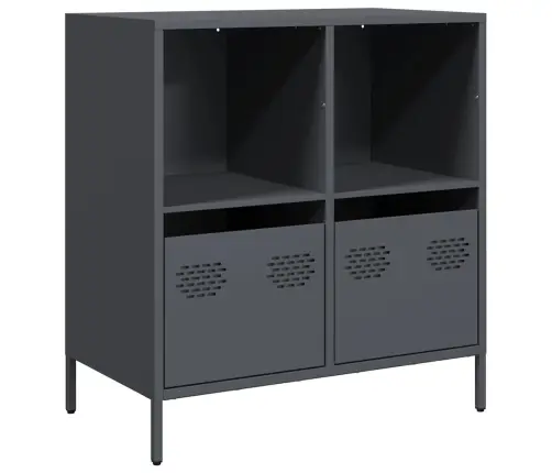 Šoninė Spintelė, Antracito, 68X39X73,5cm Plienas